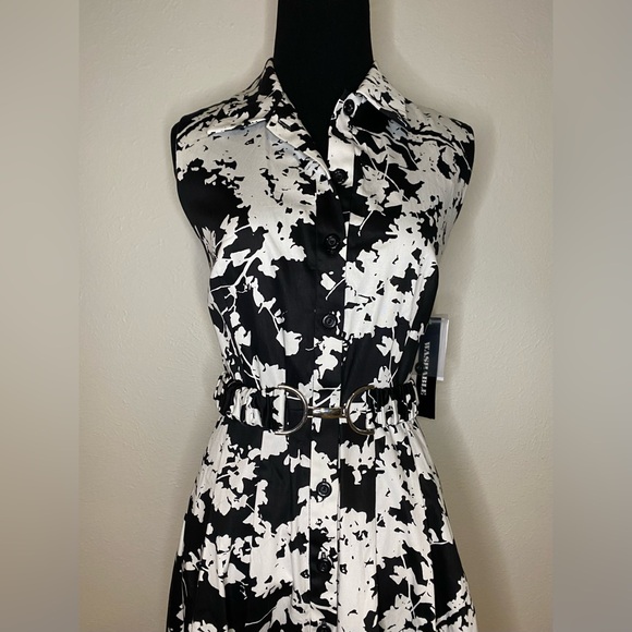 NWT Perceptions Sundress with belt - Picture 2 of 13